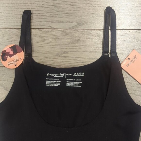 Shapermint Essentials Open Bust Bodysuit Shaper Short - M NWT - Picture 6 of 6